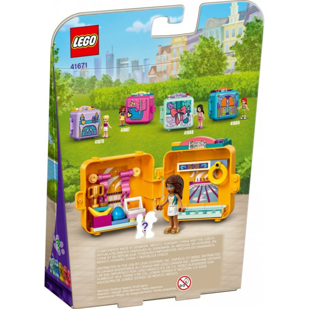 Конструктор LEGO Friends Плавательный куб Андреа (41671) Конструктор LEGO Friends Плавательный куб Андреа (41671)