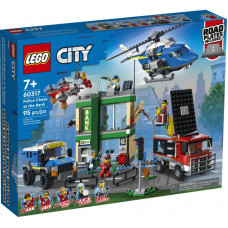 Конструктор LEGO City Police Полицейская погоня в банке 915 деталей (60317) Конструктор LEGO City Police Полицейская погоня в банке 915 деталей (60317)