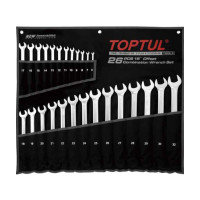 Набор инструментов Toptul ключей комбинированных 26 шт 6-32 мм удлиненных (GPAA2602)