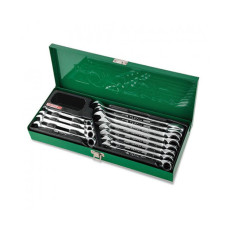 Набор инструментов Toptul ключей комбинированных с трещоткой 8-19мм 12ед. (GAAD1205) Набор инструментов Toptul ключей комбинированных с трещоткой 8-19мм 12ед. (GAAD1205)