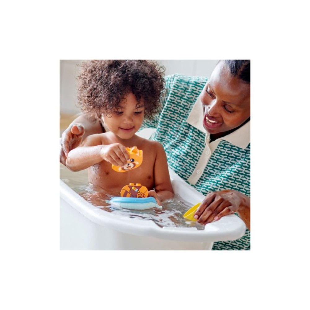 Конструктор LEGO DUPLO My First Веселое купание: Плавающая красная панда (10964)