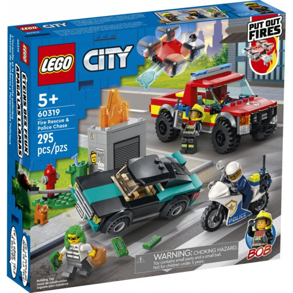 Конструктор LEGO City Пожарное депо 540 деталей (60320)