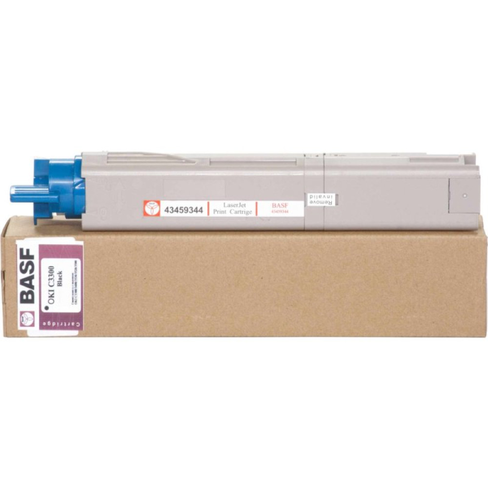 Картридж BASF для OKI C3300/3400 аналог 43459348 Black (KT-C3300B-43459348)_