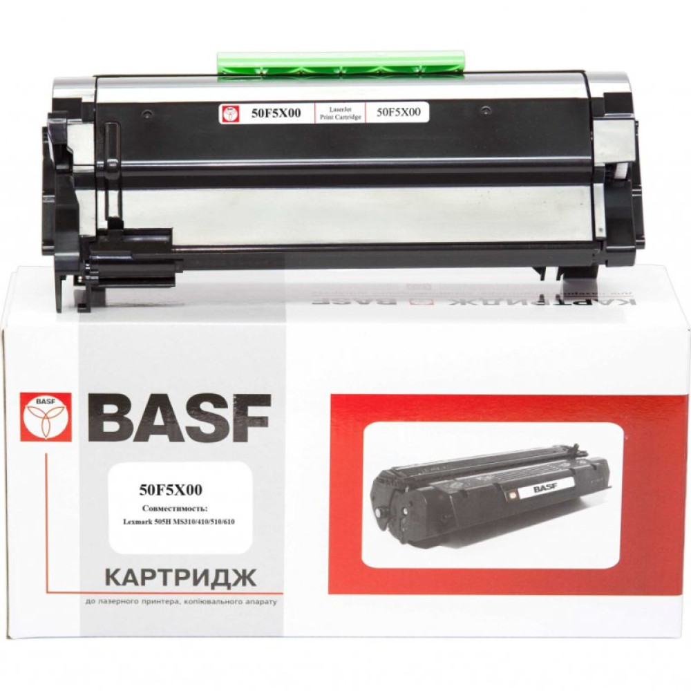 Тонер-картридж BASF Lexmark MS310/410/510/610d , 50F5H00 Black (BASF-KT-50F5H00)_