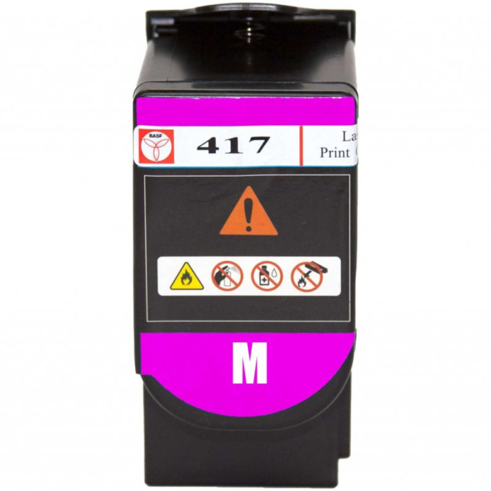 Тонер-картридж BASF Lexmark CS417dn 71B0H30 Magenta (BASF-KT-71B0H30)_