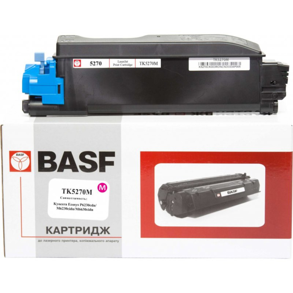 Тонер-картридж BASF KYOCERA TK-5270M 1T02TVBNL0 (KT-1T02TVBNL0)_