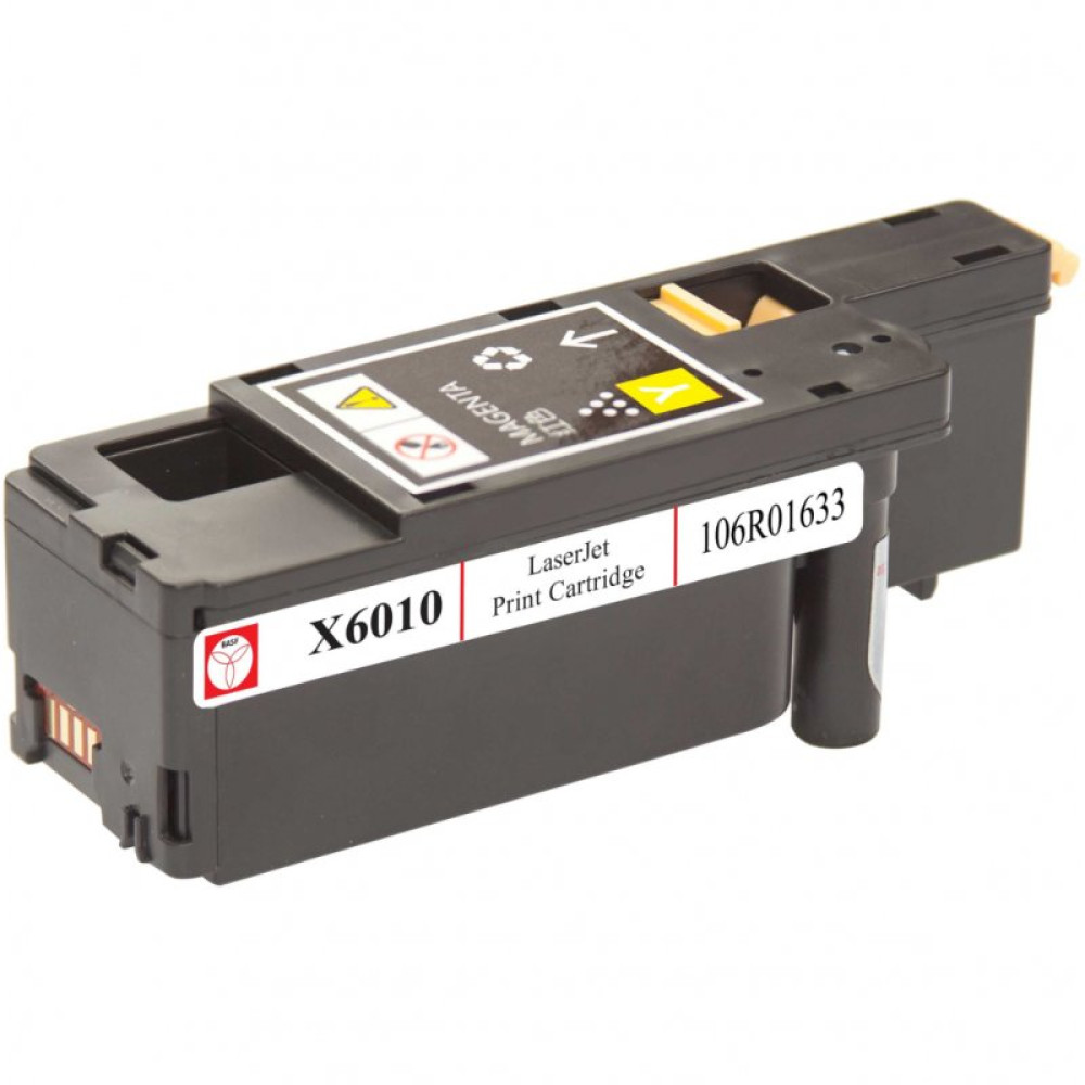 Тонер-картридж BASF Xerox Ph 6000/6010N Yellow 106R01633 (KT-X6010Y)_