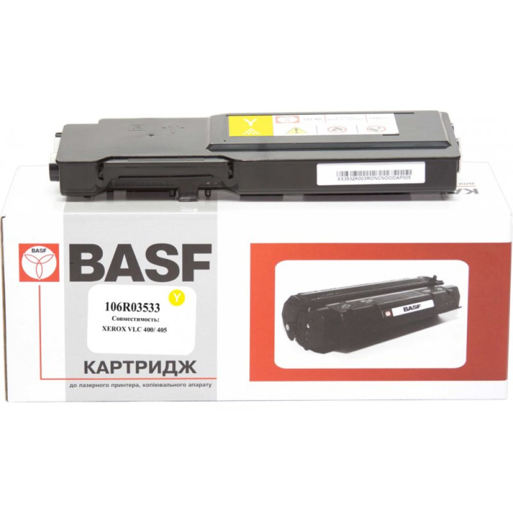 Тонер-картридж BASF Xerox VL C400/C405 Yellow 106R03533 8K (KT-106R03533)_
