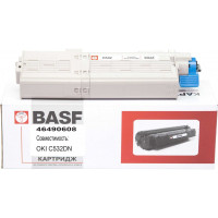 Тонер-картридж BASF OKI C532/542, MC563/573 Black 46490608 (KT-46490608)_