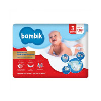 Підгузок Bambik Midi 3 (4-9 кг) 36 шт (43406500)