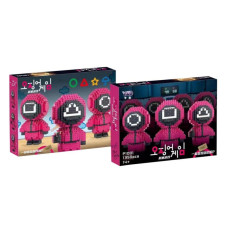 Конструктор YKO Игра в кальмара 1350 деталей (YKO-P1001) Конструктор YKO Игра в кальмара 1350 деталей (YKO-P1001)