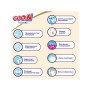 Подгузник GOO.N Premium Soft 12-20 кг размер XL трусики 36 шт. (863229)
