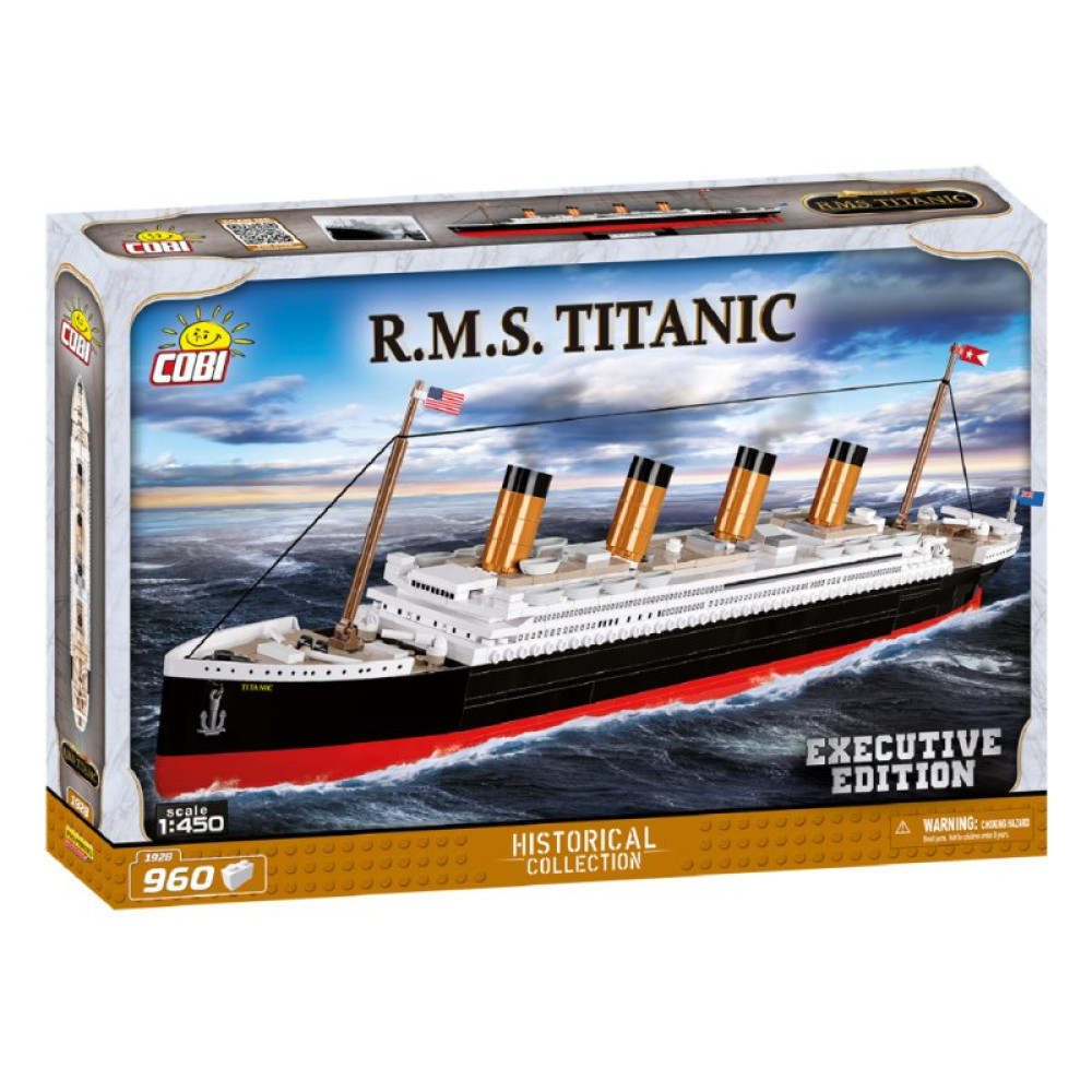 Конструктор Cobi Титаник 1:450, 960 деталей (COBI-1928)