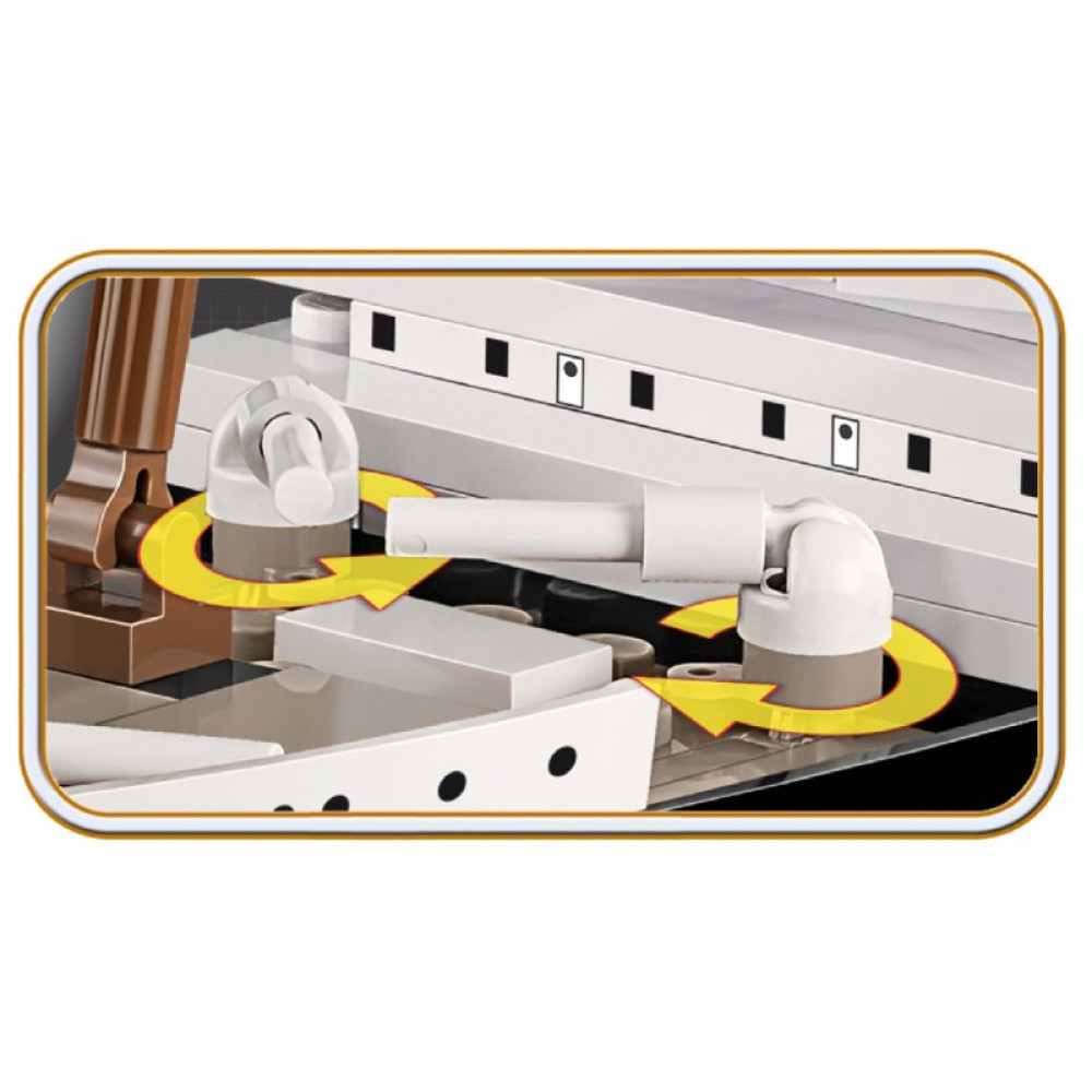 Конструктор Cobi Титаник 1:450, 960 деталей (COBI-1928)