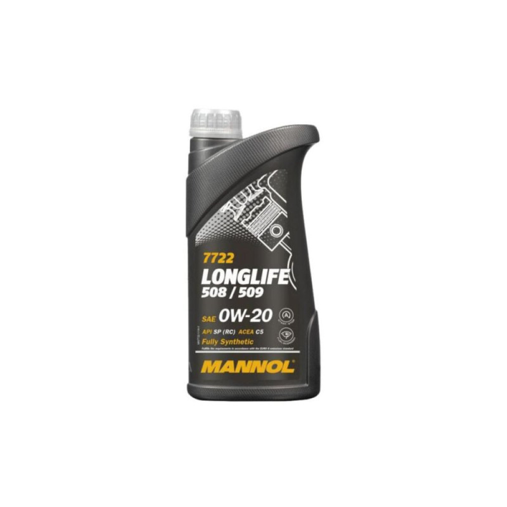 Моторное масло Mannol LONGLIFE 508/509 1л 0W-20 (MN7722-1)