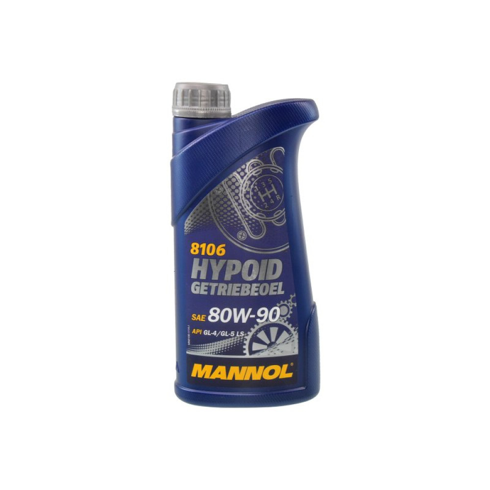 Трансмиссионное масло Mannol HYPOID GETRIEBEOEL 1л 80W-90 (MN8106-1)