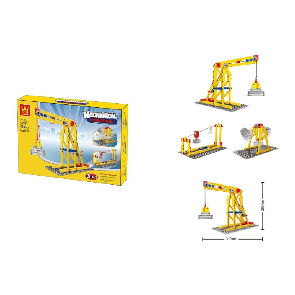 Конструктор Wange STEM Силовой кран (WNG-3901)