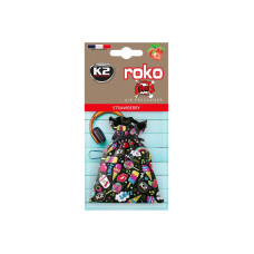 Ароматизатор для автомобіля K2 VINCI ROKO FUN STRAWBERRY 25гр (V820F)