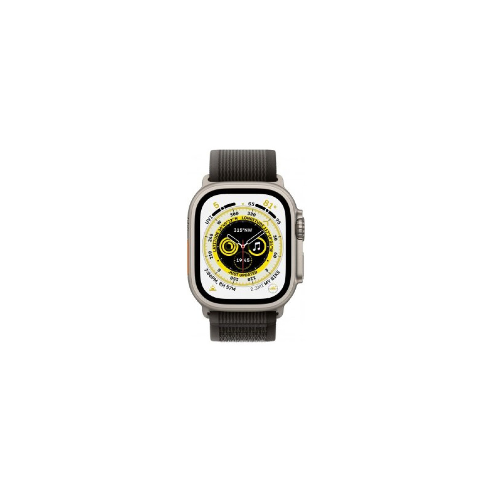Смарт-часы Apple Watch Ultra GPS + Cellular, 49mm Titanium Case with Black/Gray Trail Loop -M/L (MQFX3UL/A)