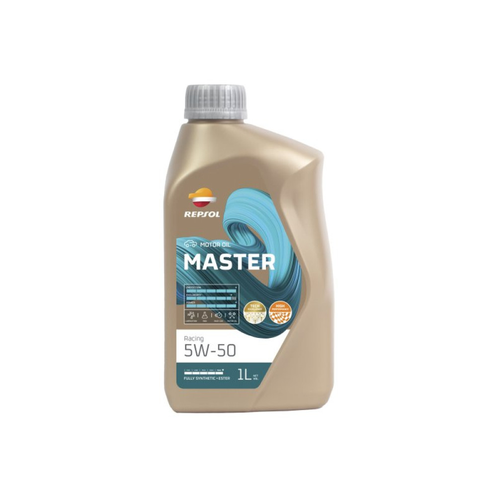 Моторное масло REPSOL MASTER RACING 5W-50 1л (RPP0001KHA)