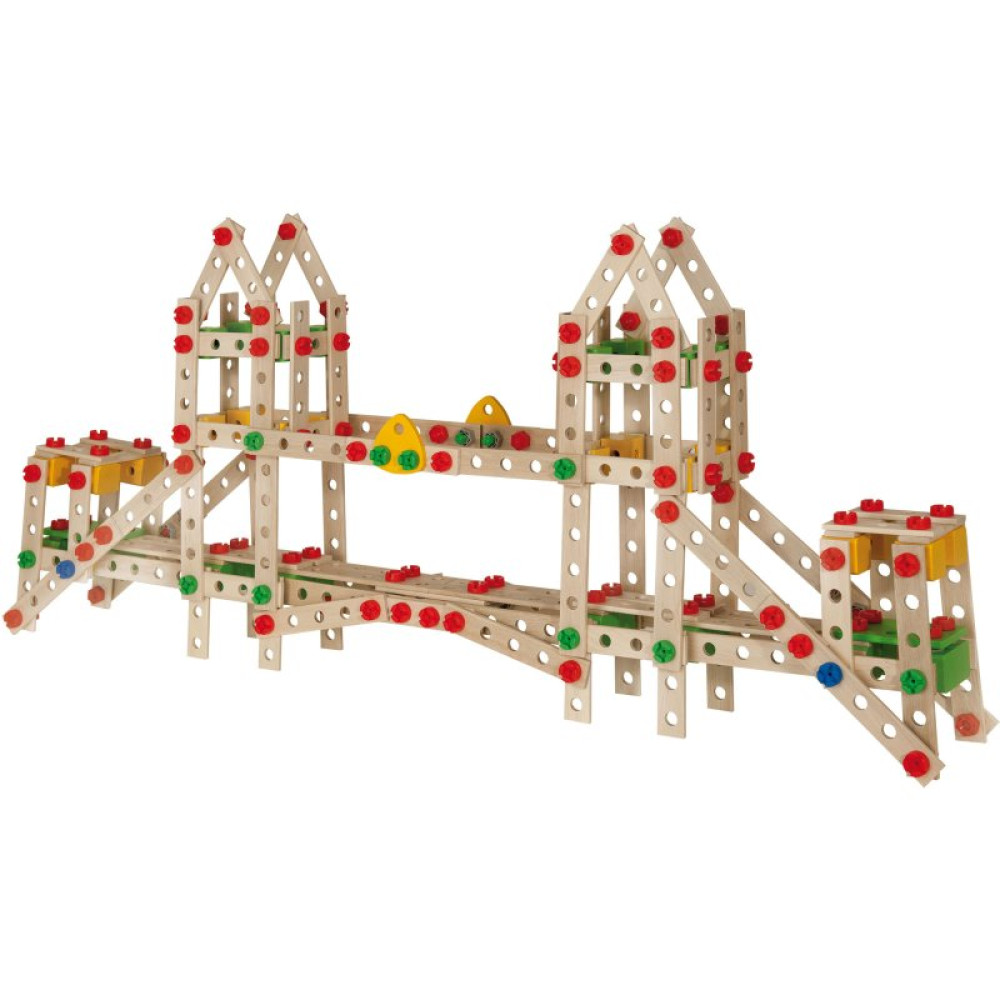 Конструктор Eichhorn 3 в 1 Золотые ворота 444 деревянных элементов (100039092)