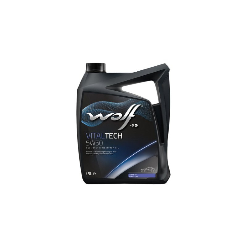 Моторна олива Wolf VITALTECH 5W50 5л (8314728)