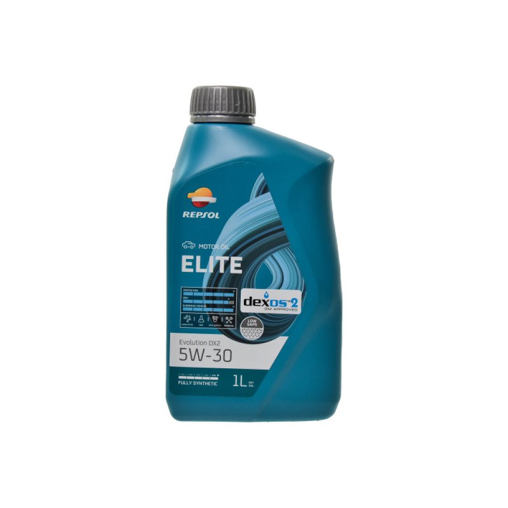 Моторна олива REPSOL ELITE EVOLUTION DX2 5W-30 1л (RPP0050IHA)