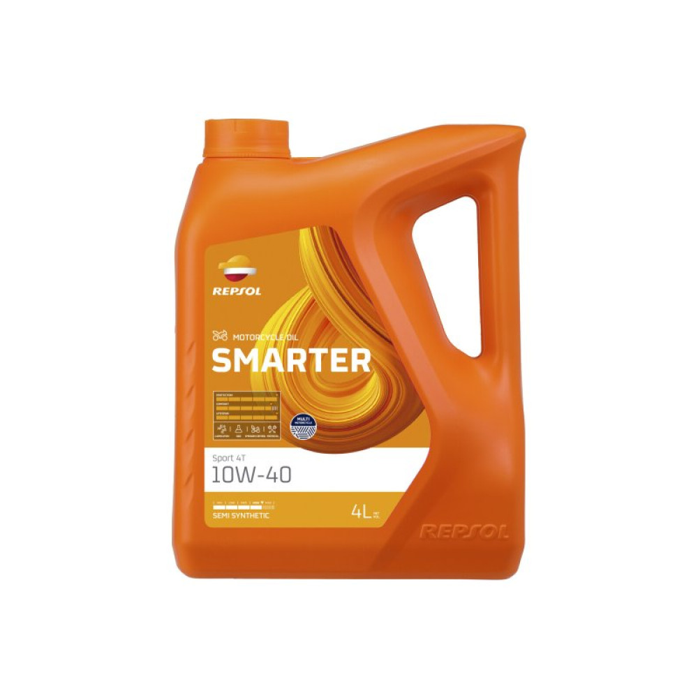 Моторна олива REPSOL SMARTER SPORT 4T 10W-40 4л (RPP2065MGB)