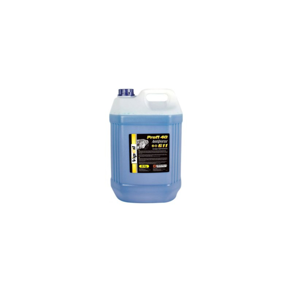 Антифриз VIPOIL G11 MEGA 40 blue 20 кг (701363)