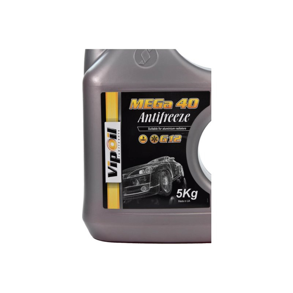 Антифриз VIPOIL G12 MEGA 40 red 5 кг (701435)