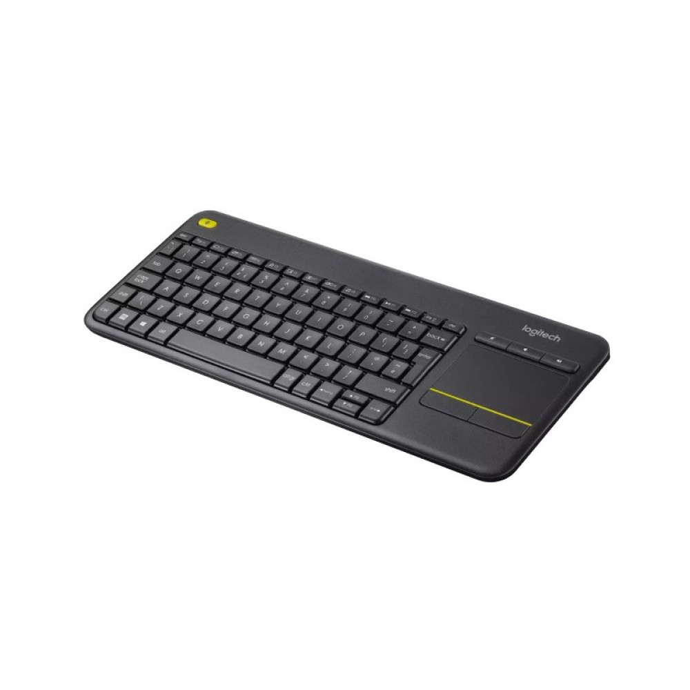 Клавиатура Logitech K400 Plus Touch Wireless UA Black (920-007145)