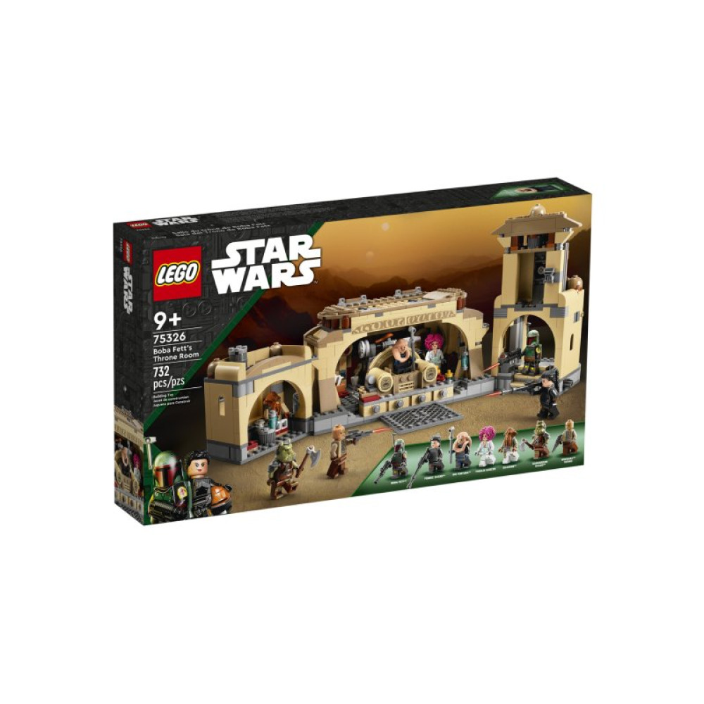 Конструктор LEGO Star Wars Тронна зала Боби Фетта (75326)
