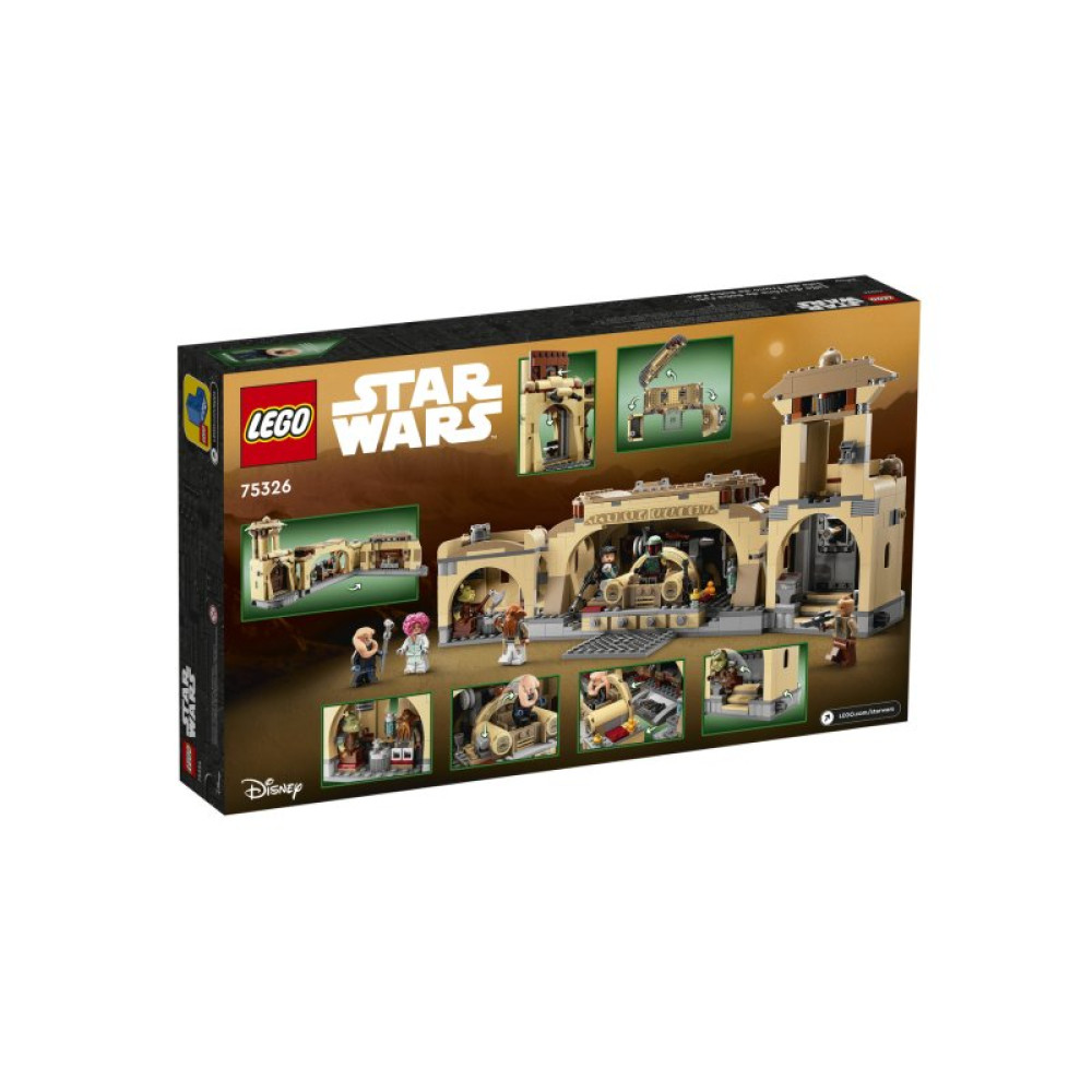 Конструктор LEGO Star Wars Тронна зала Боби Фетта (75326)