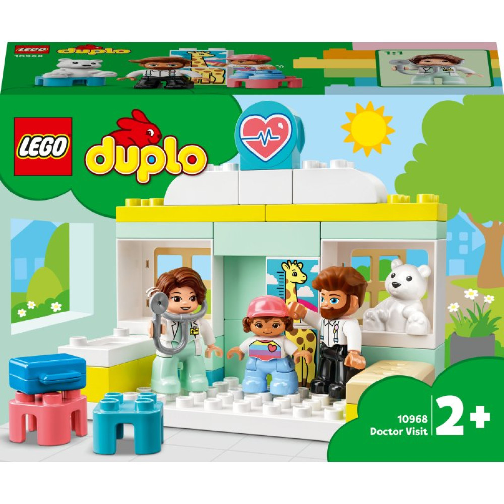 Конструктор LEGO DUPLO Town Поход к врачу 34 детали (10968) Конструктор LEGO DUPLO Town Поход к врачу 34 детали (10968)