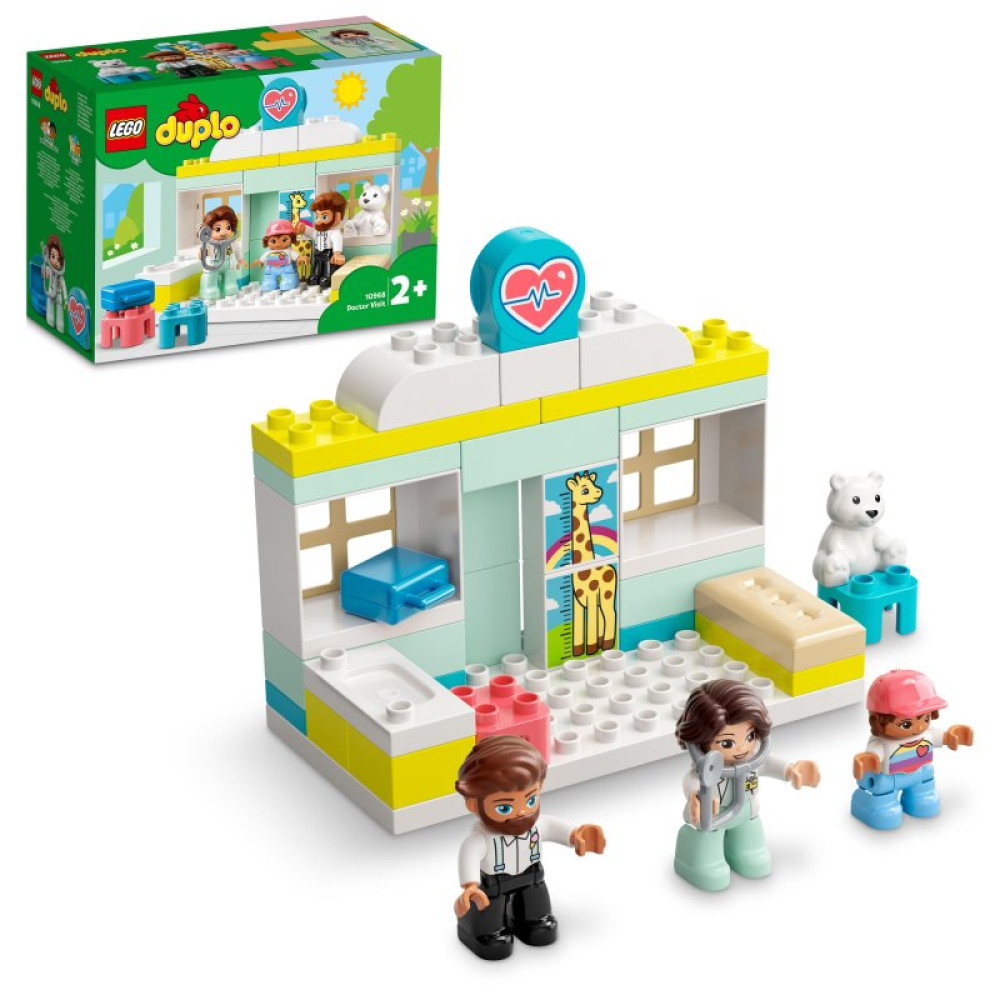 Конструктор LEGO DUPLO Town Поход к врачу 34 детали (10968) Конструктор LEGO DUPLO Town Поход к врачу 34 детали (10968)