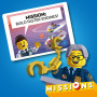 Конструктор LEGO City Missions Детективные миссии водной полиции 278 деталей (60355)