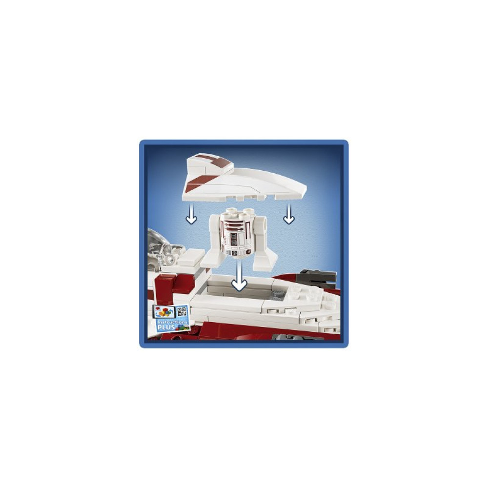 Конструктор LEGO Star Wars Джедайский истребитель Оби-Вана Кеноби (75333)