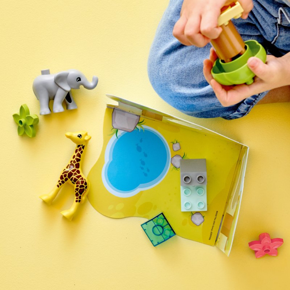 Конструктор LEGO DUPLO Town Дикие животные Африки 10 деталей (10971)