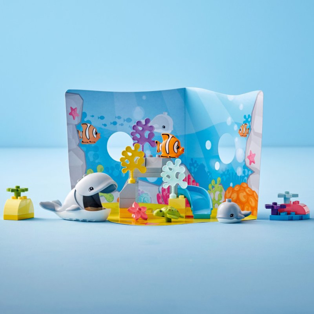 Конструктор LEGO DUPLO Town Дикие животные океана 32 деталей (10972)