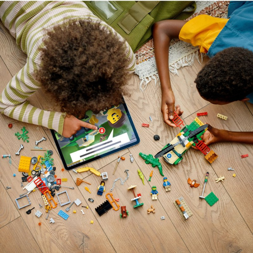 Конструктор LEGO City Missions Миссии спасения диких животных 246 деталей (60353) Конструктор LEGO City Missions Миссии спасения диких животных 246 деталей (60353)