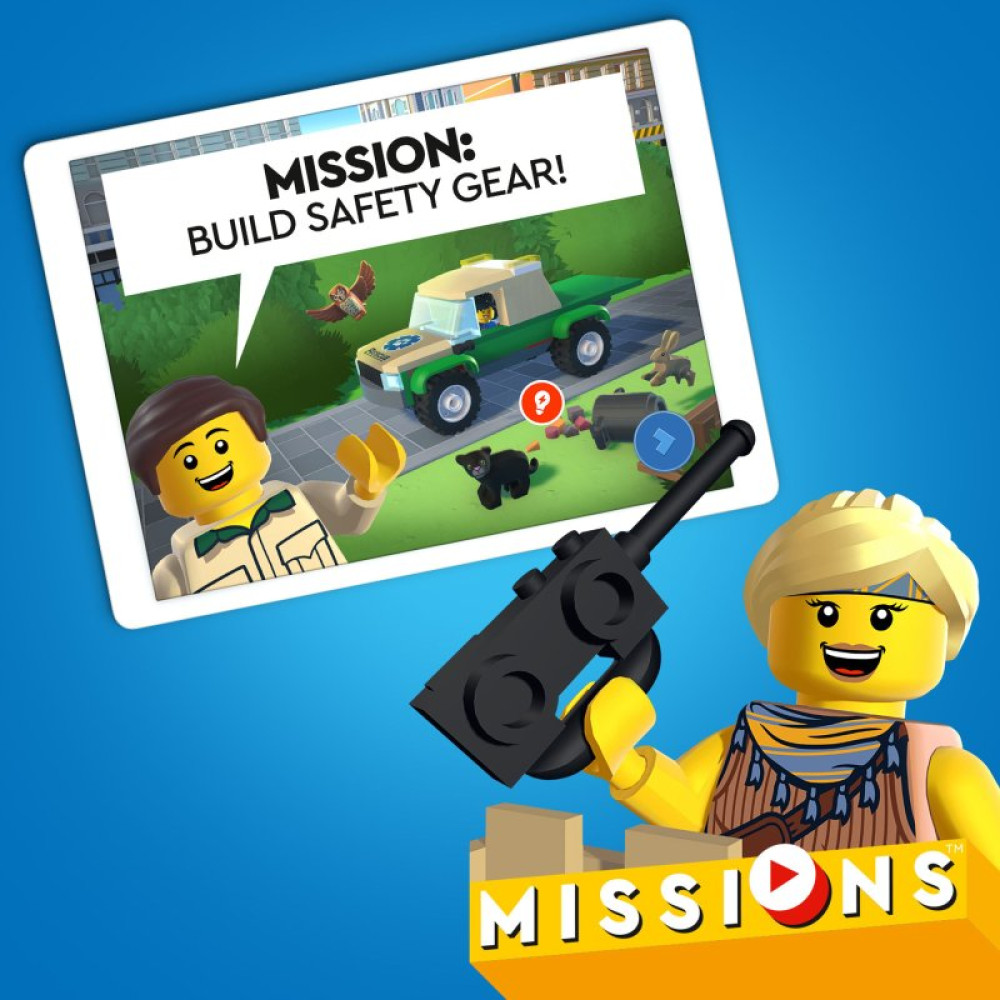 Конструктор LEGO City Missions Миссии спасения диких животных 246 деталей (60353) Конструктор LEGO City Missions Миссии спасения диких животных 246 деталей (60353)