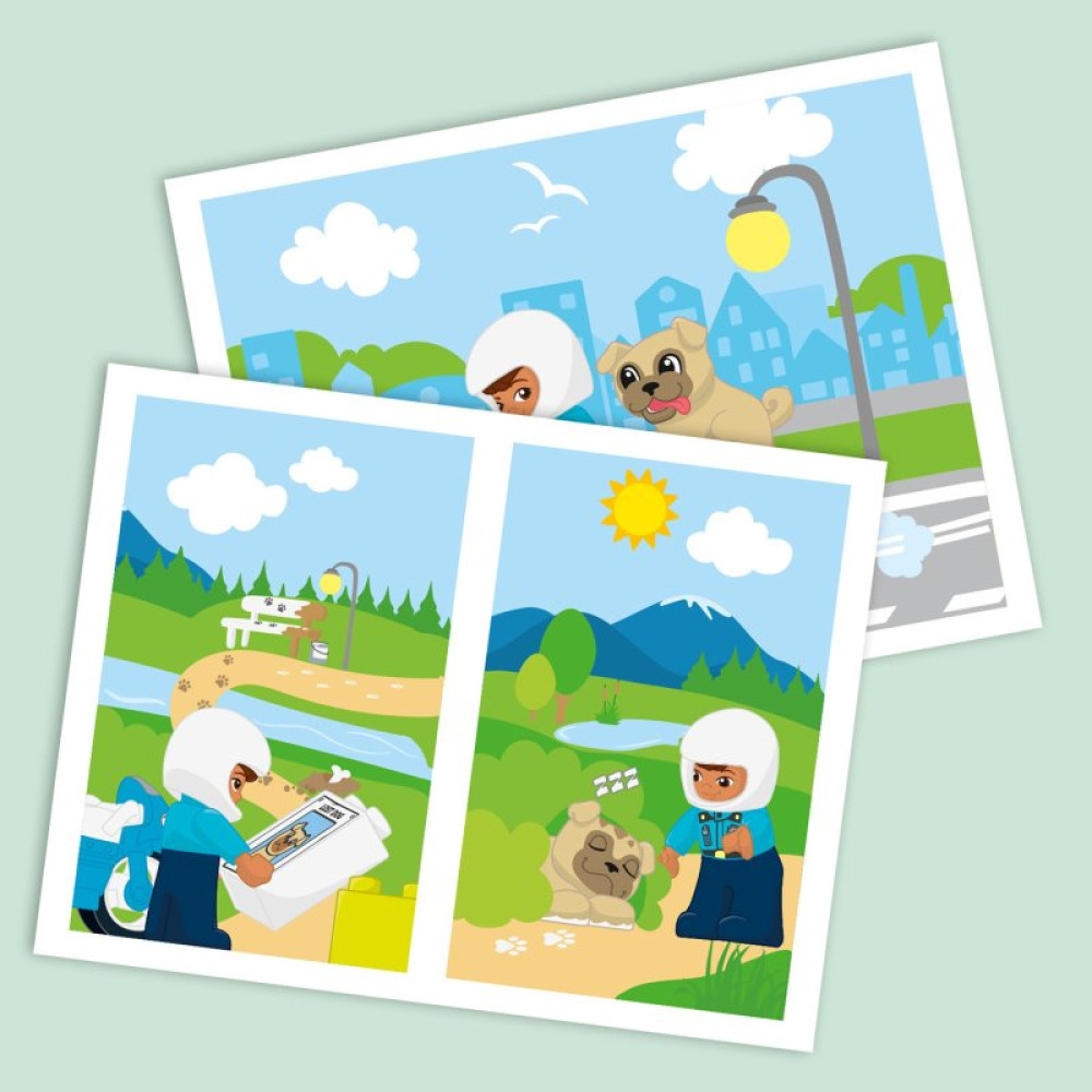 Конструктор LEGO DUPLO Town Полицейский мотоцикл 5 деталей (10967) Конструктор LEGO DUPLO Town Полицейский мотоцикл 5 деталей (10967)