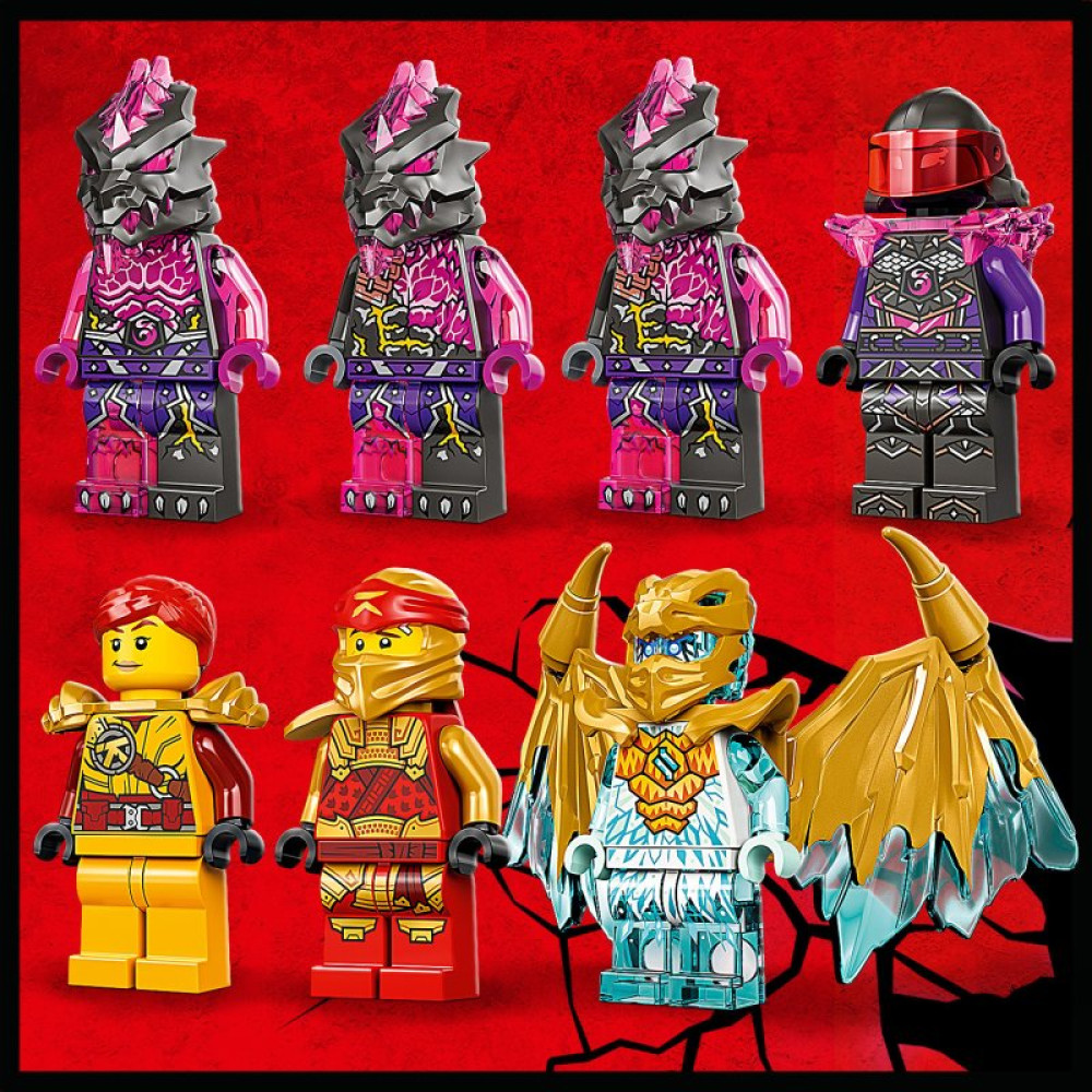 Конструктор LEGO Ninjago Рейдер Золотого дракона Кая 624 детали (71773)