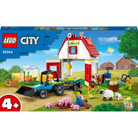 Конструктор LEGO City Farm Животные на ферме и в сарае 230 деталей (60346)