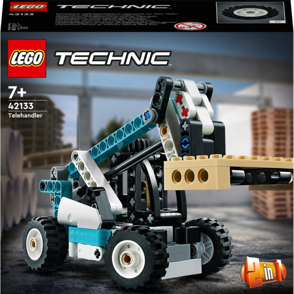 Конструктор LEGO Technic Телескопический погрузчик 143 деталей (42133)