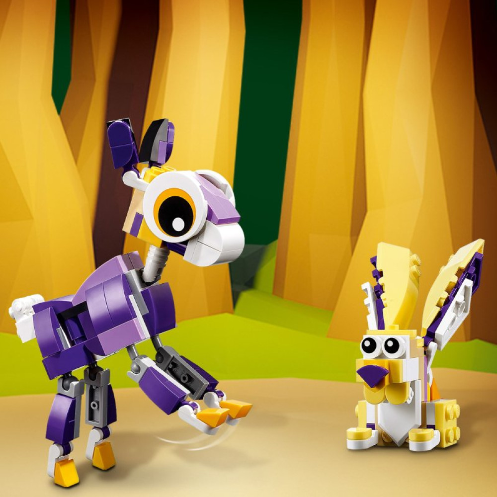 Конструктор LEGO Creator Удивительные лесные жители 175 деталей (31125)