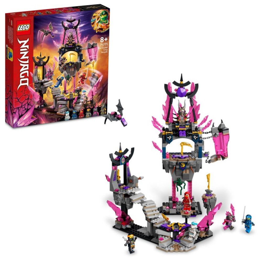 Конструктор LEGO Ninjago Храм Хрустального короля 703 деталей (71771)
