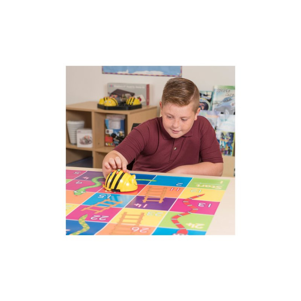 Конструктор tts Набір роботів Bee-Bot Programmable Floor Robot Class Bundle (IT10079)