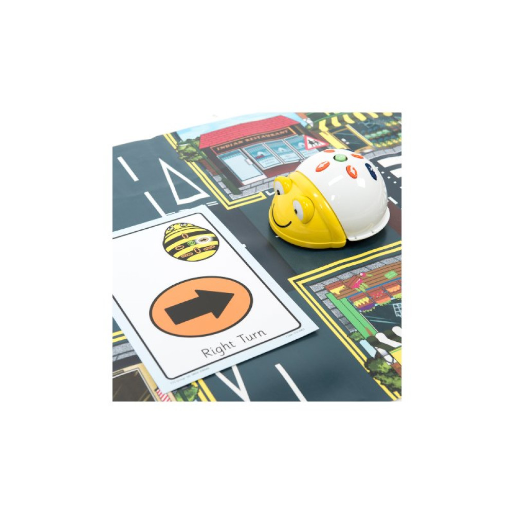 Конструктор tts Прозоре поле Bee-Bot and Blue-Bot Transparent Grid Mat (ITSGRID)