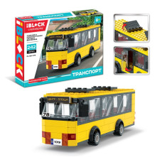 Конструктор iBlock Транспорт Маршрутное такси 242 деталей (PL-921-376)